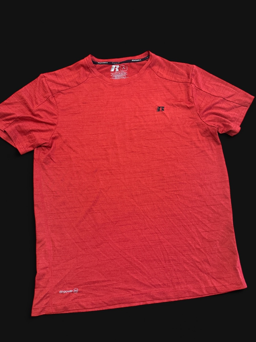 ❤️ Russell Athletic Dri-Power 360 red performance tee